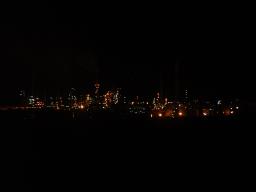 Fawley at night